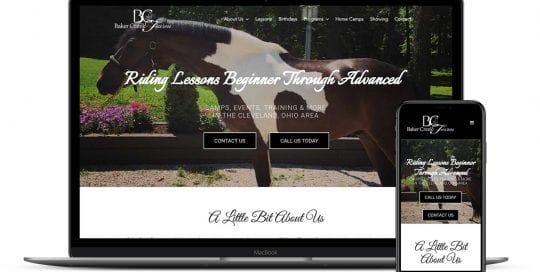 Baker Creek Farm website design and mobile optimization