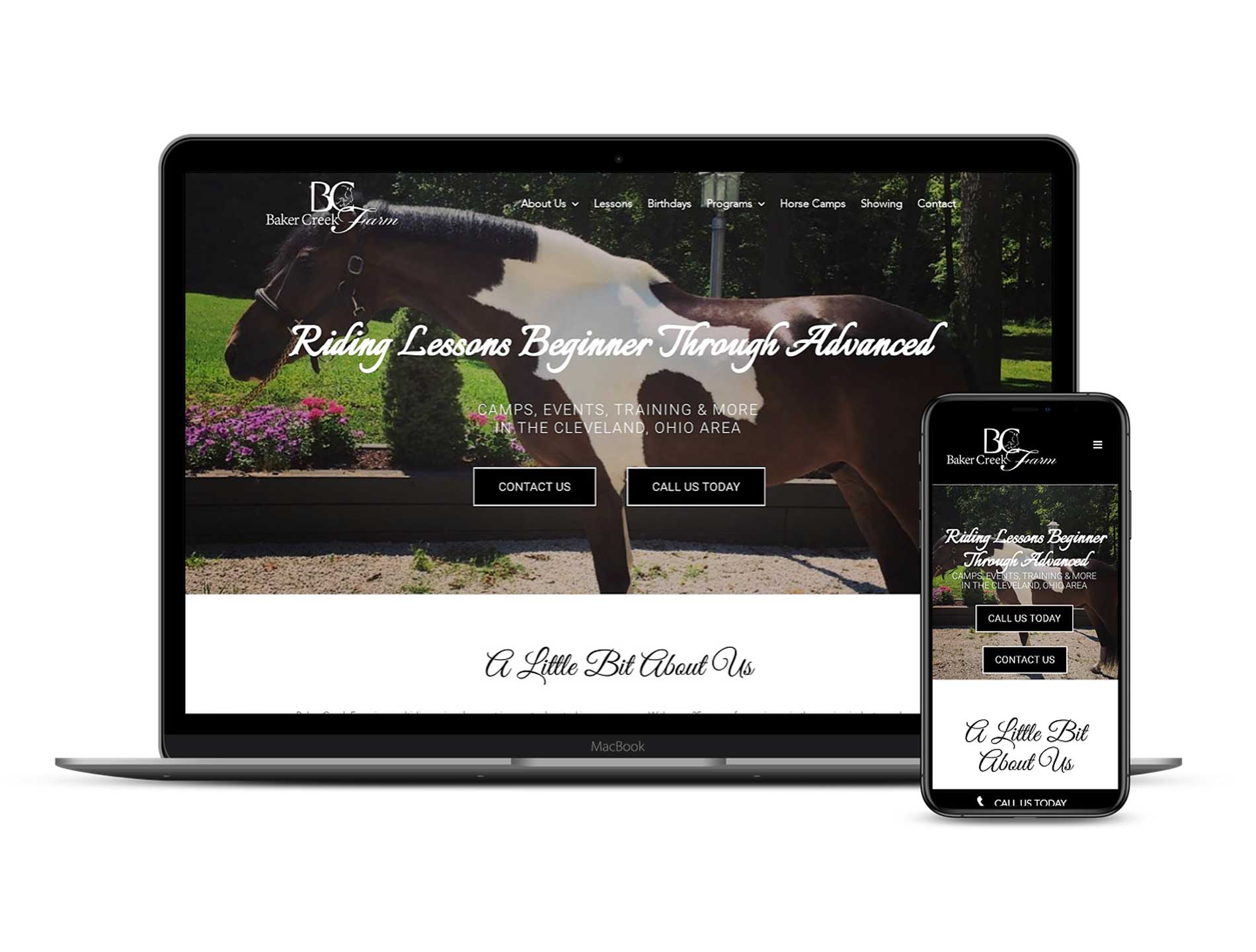 Baker Creek Farm website design and mobile optimization