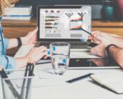 Marketers examining data