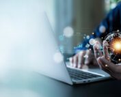 Business people using technology and digital marketing services
