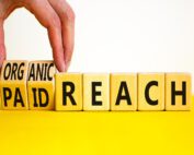 Organic or paid reach symbol.