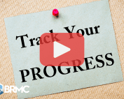 Page with words: Tarck Your Progress